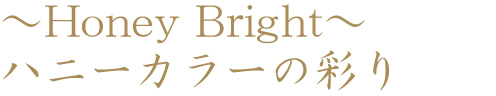 ～Honey Bright～ハニーカラーの彩り